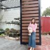 Cổng gỗ nhựa ngoài trời 02