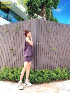 Hàng rào gỗ nhựa 03