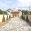 Thi công cổng gỗ nhựa ngoài trời ở Ba Vì, Hà Nội